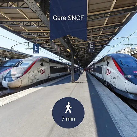 A La Clef - Duplex Cosy Proche Gare Et Centre - Ideal Pro & Couple - Wifi Apartment