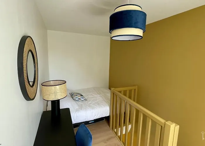 A La Clef - Duplex Cosy Proche Gare Et Centre - Ideal Pro & Couple - Wifi Apartamento Le Mans